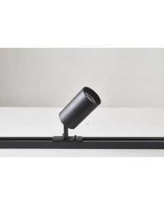 SE-SP-BL-1PH BARILLO SPOTLIGHT BLACK GU10 1PHASE 57x110mm HOMELIGHTING 77-9234